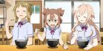 Collage of Wakaba, Tamako, Anzu