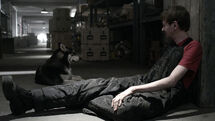 Citizen Z and Pup after killing the zombie husky