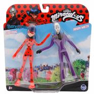 Ladybug & Hawk Moth Bend-Ems Miraculous Exclusive