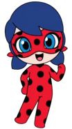 Ladybug waving Miraculous Ladybug Korean