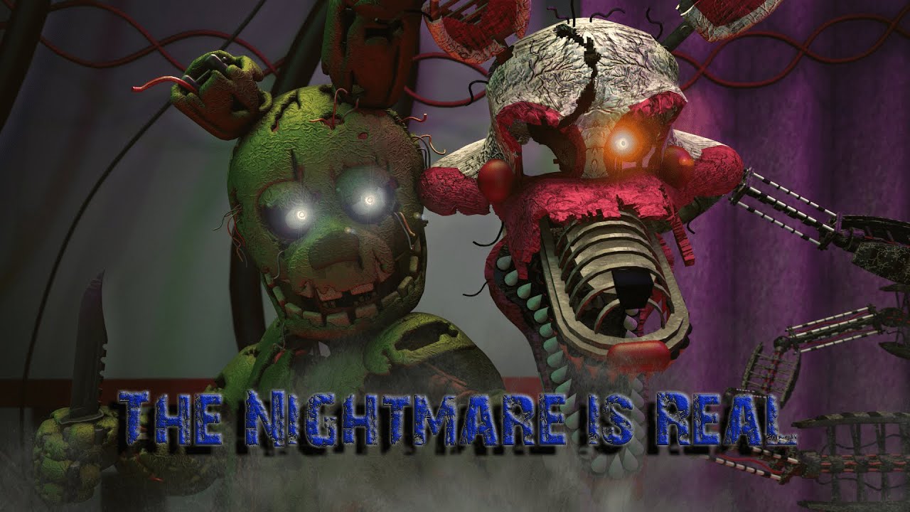 Au Plushtrap {Fnaf 4 AU - The Night Demons}