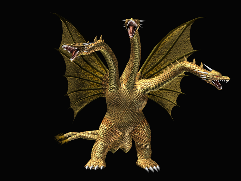 godzilla unleashed king ghidorah