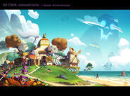 Marituga Island concept art 3