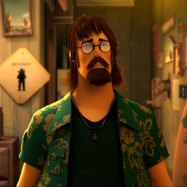 Zak's father Square