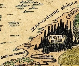 Florinth und im Osten die Süße Wüste