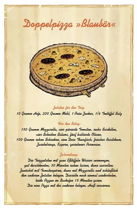 Blaubärs Doppelpizza