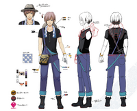 Zanki Zero Art Book - Zen Kubota - Design Profile (Adult)