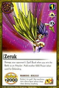 Zeruku carta