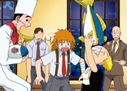 Zatch con una Cola Amarilla