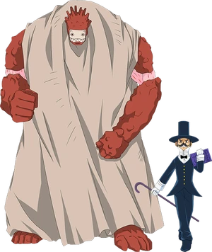 Kikuropu and British Gentleman