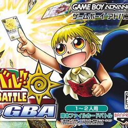 ZATCH BELL! Electric Arena GBA Game Boy Advance USA Konjiki no Gash