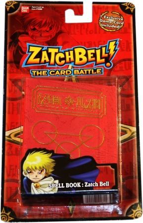 DX the Magical Spell Book Red Gash Bell Color Zatch Bell 