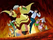 Kiyo's group head towards the next area in Faudo