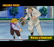 Arcade mode opening in Zatch Bell! Mamodo Fury