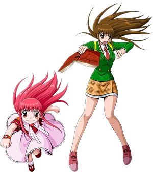 Tia and Megumi