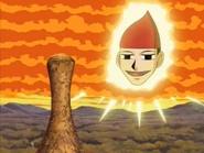 Makoto Raiku's portrayal in the Zatch Bell!/Konjiki no Gash Bell!! anime.