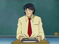 Mr. Touyama (185 KB) Mr. Touyama (遠山(とおやま) Tōyama) - History teacher (formerly suspended)