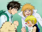 Kiyo encourages Zatch to befriend Penny