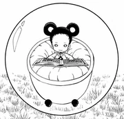 Vino in his bubble
