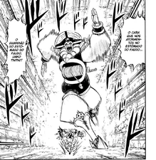 Powered Unko Tin Tin in the manga