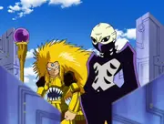 Zaruchim gives Riou the time estimate for when Faudo will reach Japan