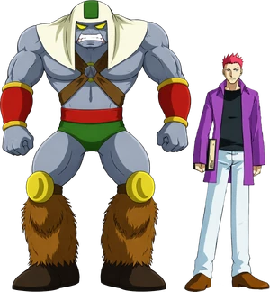 Hogan and Hulk Render