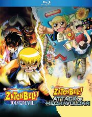 The Blu-ray of the American release of Zatch Bell! 101st Devil and .