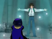 Kiyo stands in front of Laila