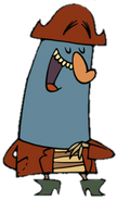 Captain K'nuckles from The Marvelous Misadventures of Flapjack (2008-2010)