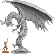 Necromantic Dragon with Seli for scale