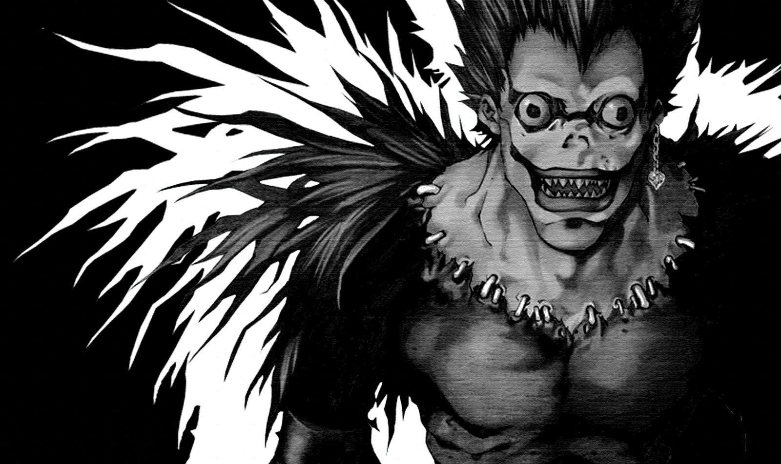 Draw you in death note manga anime style character with shinigami monster  by Inka_iskandar