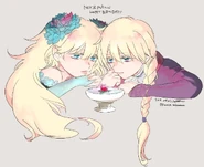 Matin and Nox, from Maya's Twitter
