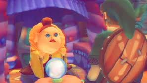 Skyward Sword's Fortune Teller Sparrot from Zelda Wiki