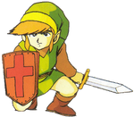 Arte de Link de The Legend of Zelda