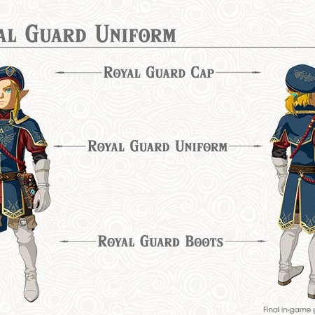 Royal Guard Uniform Zeldapedia Fandom