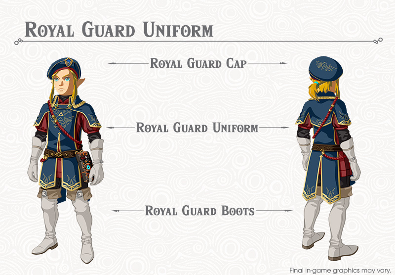 Royal Guard Uniform | Zeldapedia | Fandom