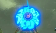 Link wielding a Guardian Shield