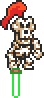 Un chevalier d'Hyrule changé en Stalfos