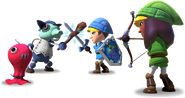 Characters and enemies from Battle Quest