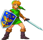 Arte de Link de A Link to the Past