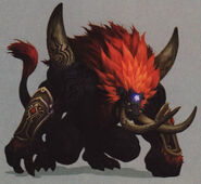 Concept art de Ganon pour Hyrule Warriors