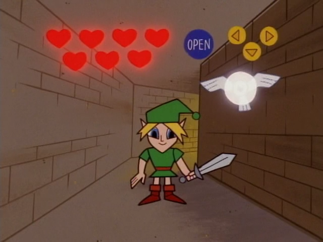 Zelda Gif World on X: 1989 The Legend of Zelda Link wind-up toy.   / X