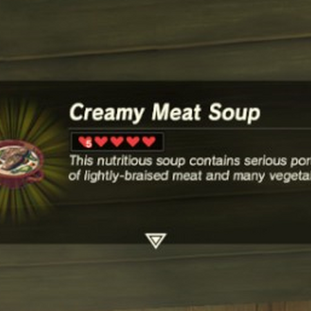Creamy Meat Soup Zeldapedia Fandom