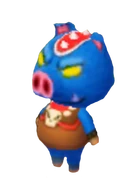 Ganon dans le jeu Animal Crossing: New Leaf - Welcome amiibo