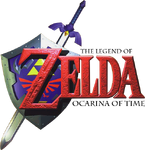The Legend of Zelda - Ocarina of Time (logo)