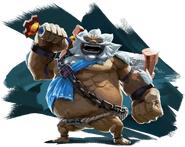 Artwork de Daruk, un Goron dans Breath of the Wild