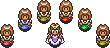 The Seven Maidens from A Link to the Past