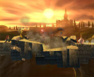 El Gran Puente de Eldin en Super Smash Bros. Brawl.