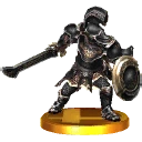 Un Darknut en tant que trophée dans Super Smash Bros. for Nintendo 3DS.