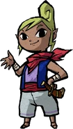 Artwork de Tetra en The Wind Waker.